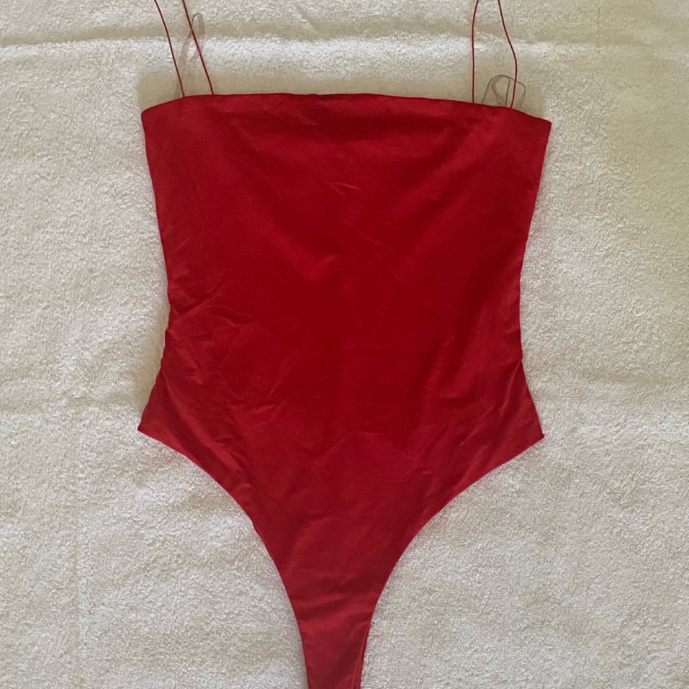 Meshki Leila Thin Strap Bodysuit
